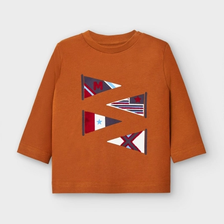 Camiseta m/l banderas Mayoral