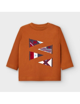 Camiseta m/l banderas Mayoral