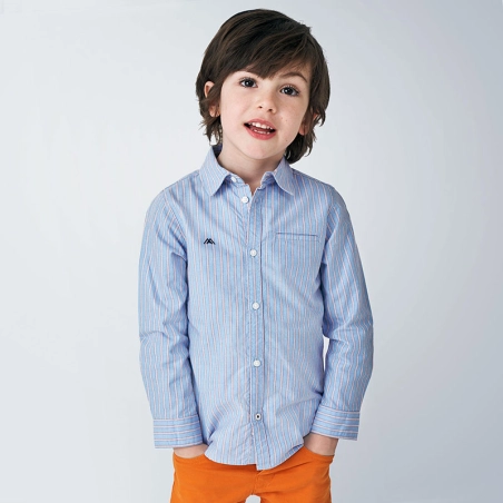 Camisa m/l rayas Mayoral