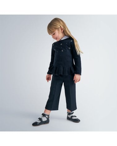 Pantalon fluido cropped Mayoral
