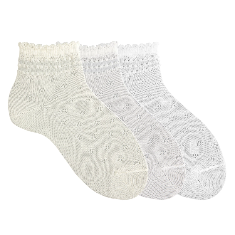 Calcetines Tobillero  Con Cenefa Relieve de Condor