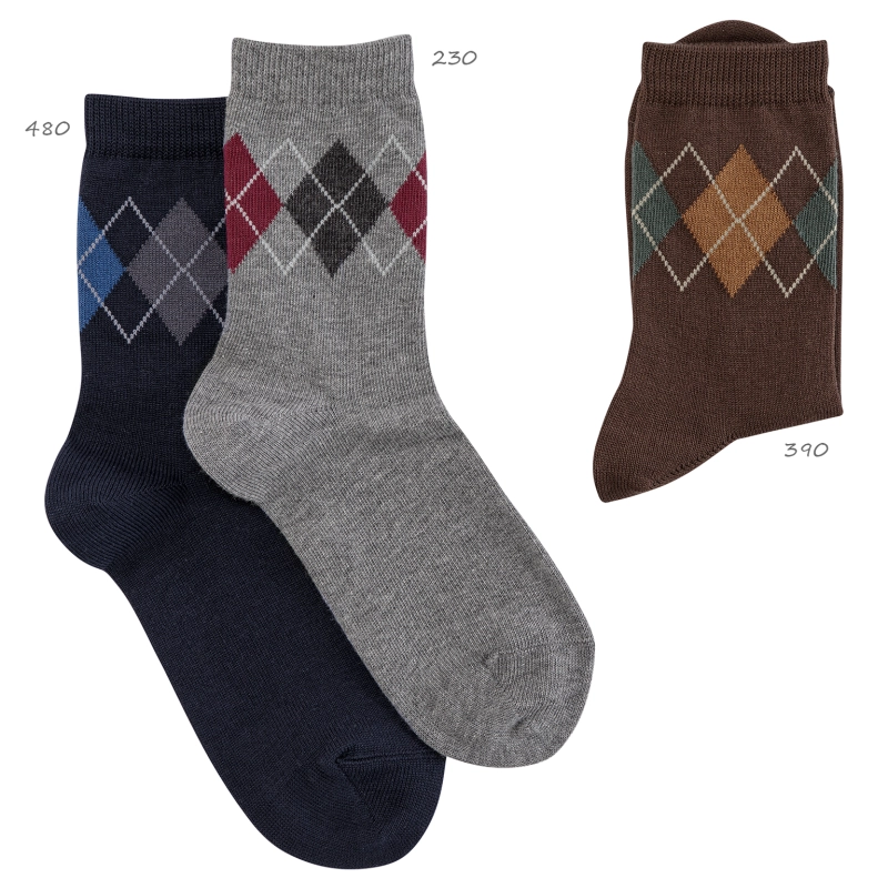 Calcetines Rombos de Condor Calcetines Rombos de Condor