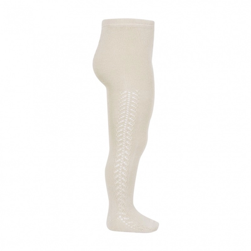 Leotardo Algodon-Lycra Calado Lateral de Condor