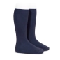Calcetin Alto Algodon-Lycra Punto Liso