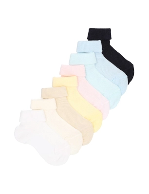 Calcetin Tobillero Canale 1X1 Puño Vuelto de Condor