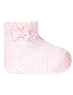 Calcetines Tobilleros Calados Perle Con Lazo de Condor