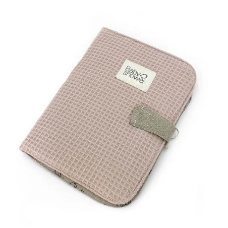Portadocumentos Waffle Rose de Babyshower