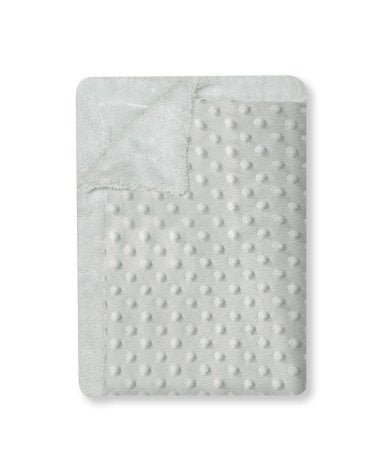 Manta Burbuja con Borreguillo Gris de Interbaby
