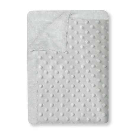 Manta Burbuja con Borreguillo Gris de Interbaby