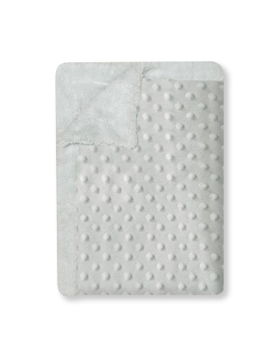Manta Burbuja con Borreguillo Gris de Interbaby
