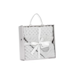 Manta Burbuja Gris de Interbaby