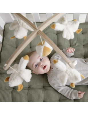 Móvil Musical de Cuna Little Goose de Little Dutch