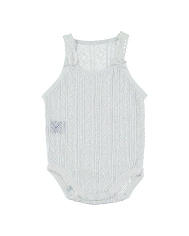 Body Tirante Fino Perle 1012 Babidu Blanco