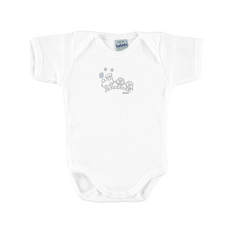 Body Manga Corta Estampado 1167 Babidu