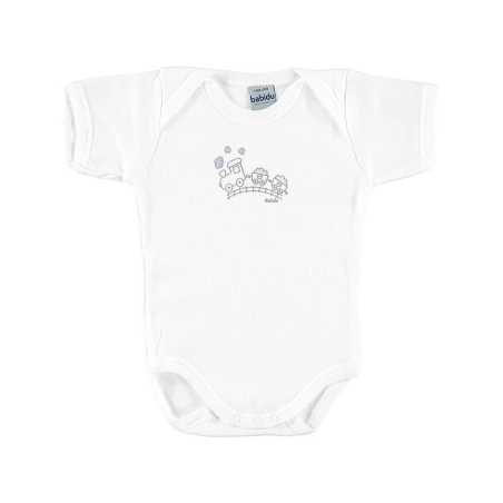 Body Manga Corta Estampado 1167 Babidu