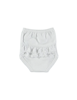 Braguita Bebe Volante Puntilla Babidu