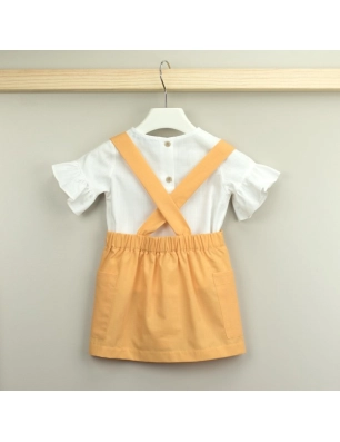 Pichi + Camiseta Manga Volantes Mia Babidu