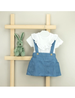 Pichi y Camiseta Manga Corta Marta Babidu