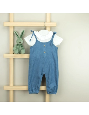 Mono Tirante Lazo y Camiseta Manga Corta Marta Babidu