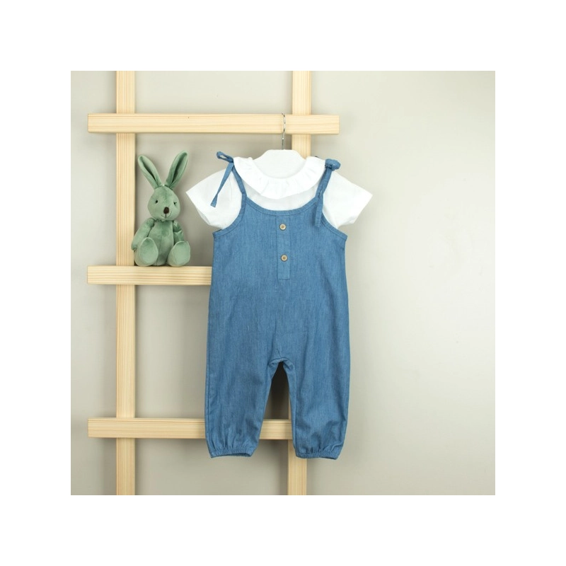 Mono Tirante Lazo y Camiseta Manga Corta Marta Babidu