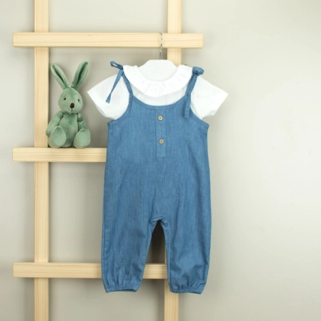 Mono Tirante Lazo y Camiseta Manga Corta Marta Babidu