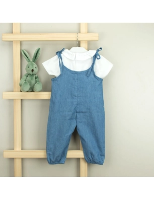 Mono Tirante Lazo y Camiseta Manga Corta Marta Babidu