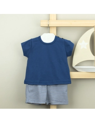 Conjunto Pantalón Corto Niño Sailor Babidu