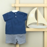 Conjunto Pantalón Corto Niño Sailor Babidu
