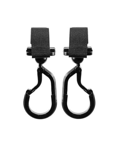 Ganchos para Carro de Bebé Carabinero Negro de Cambrass