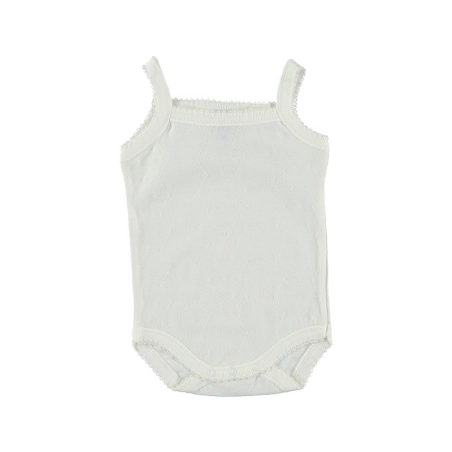 Body Tirante Fino Perle 1008 Babidu Beige