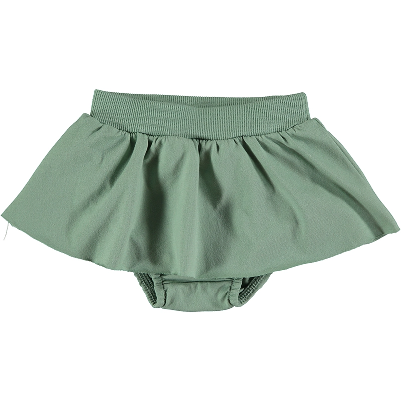 Culotte Con Falda Verde Baby Clic