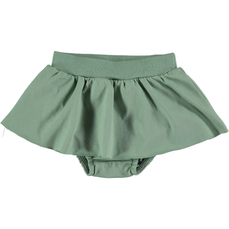 Culotte C/Falda Verde Baby Clic