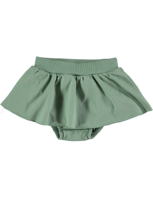 Culotte C/Falda Verde Baby Clic