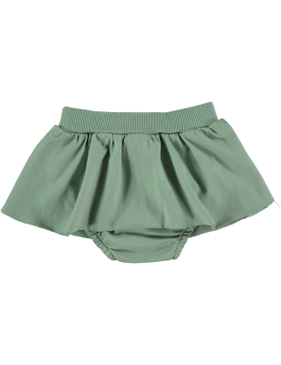 Culotte Con Falda Verde Baby Clic