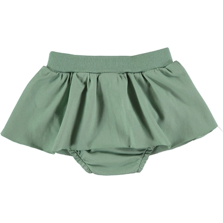 Culotte Con Falda Verde Baby Clic