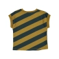 Camiseta Manga Corta Twist Ocre Baby Clic