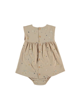 Vestido Y Culotte Confetti Rosa Baby Clic