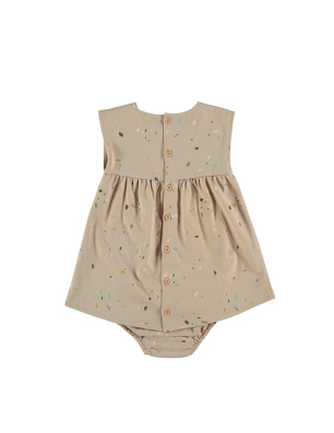 Vestido+Culotte Confetti Rosa Baby Clic