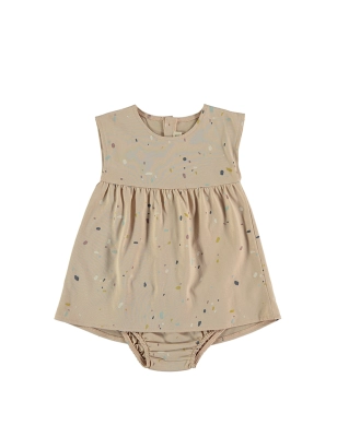 Vestido Y Culotte Confetti Rosa Baby Clic