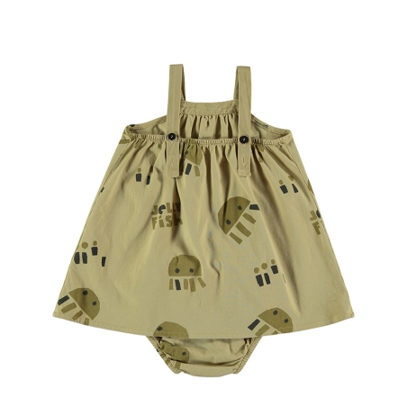 Vestido Y Culotte Sea Life Baby Clic