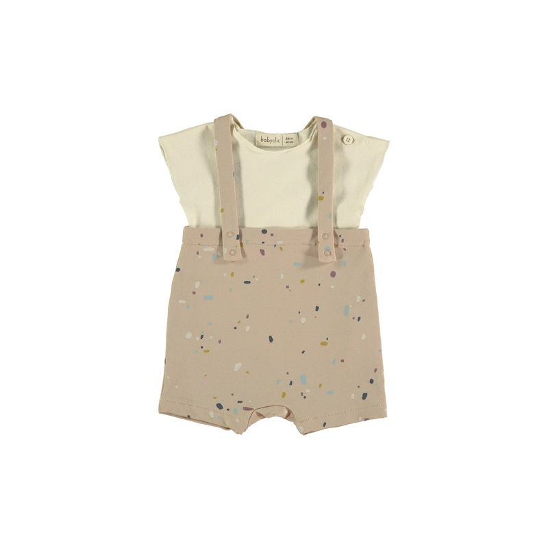 Peto Y Camiseta Confetti Baby Clic