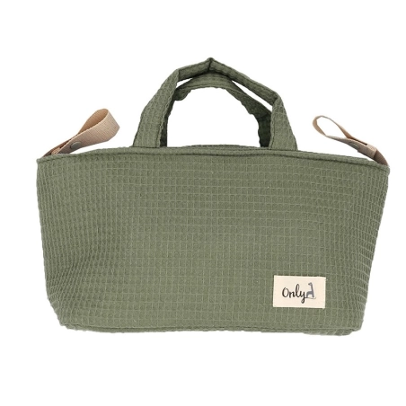 Bolsa MiniBag Only Giraffa de Giraffa Bianca e Blu Verde Safari