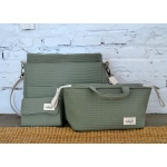 Bolsa MiniBag Only Giraffa de Giraffa Bianca e Blu Verde Safari