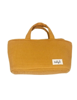 Bolsa MiniBag Only Giraffa de Giraffa Bianca e Blu Mostaza
