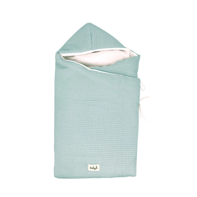 Saco Cuco con Capucha Only Giraffa de La Giraffa Bianca e Blu