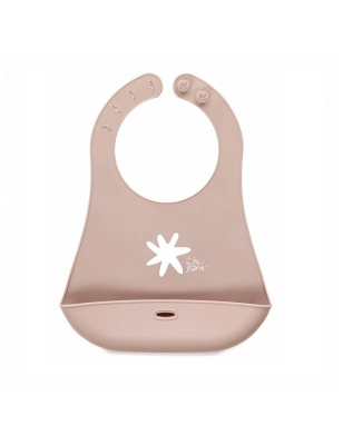 Babero Snap Enrollable Jane Pale