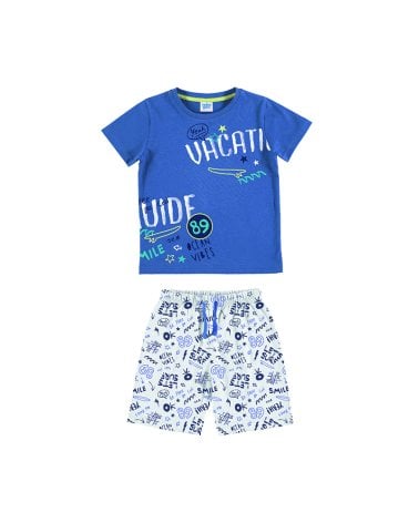 Pijama Inf. Niño M/C-P/C "Let'S Surf" Tobogan
