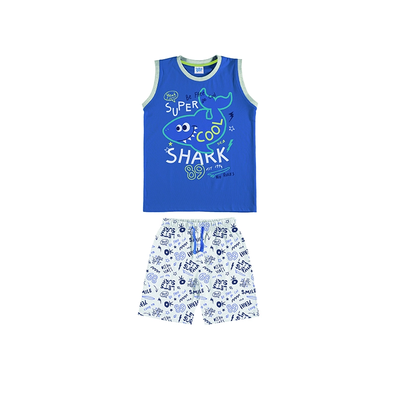 Pijama Infantil Corto Shark Cool Tobogan