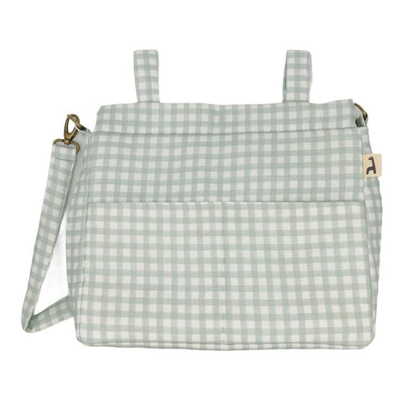 Bolso Panera It Vichy de Giraffa Bianca e Blu
