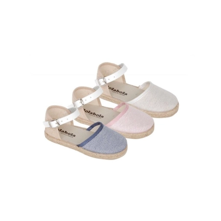 Sandalias estilo esparto E1100007 de Bubble Bobble